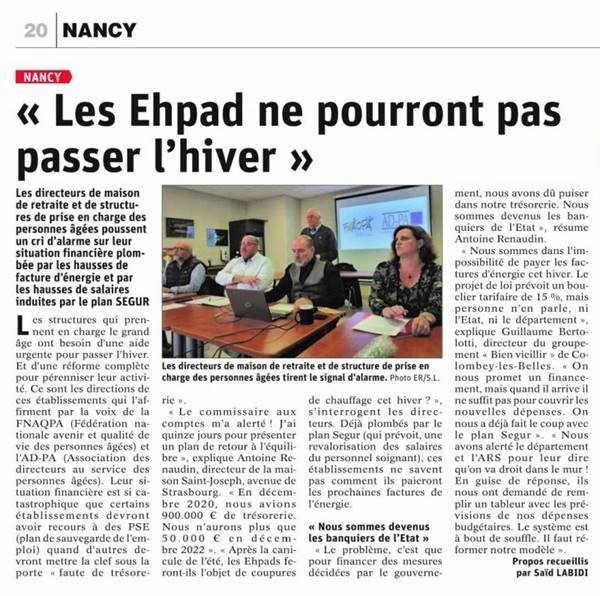 Article EST REPUBLICAIN - 
